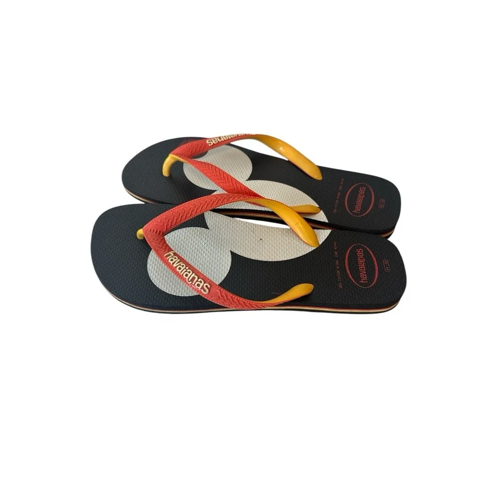 Disney Mickey's 90th Special Havaianas‎ Adult Sandals Size 9/10 Men 11/12 Women
